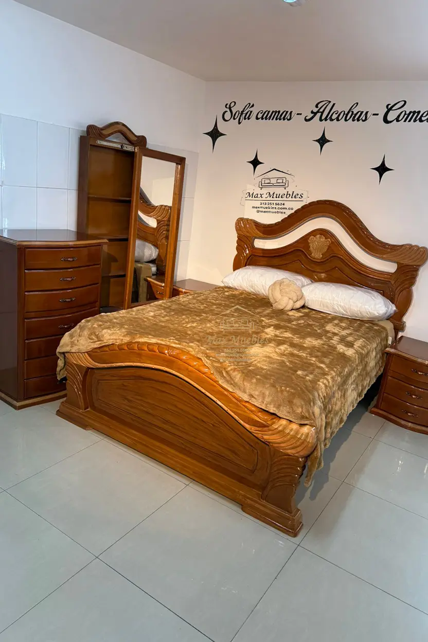 Juego de Habitación Cedro (Con Colchón)