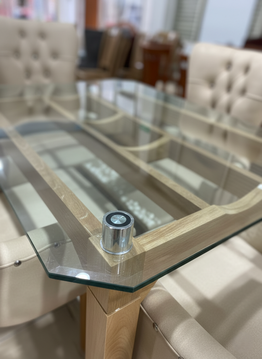 Comedor Base Canoa 4 puestos | Elegancia y Placer