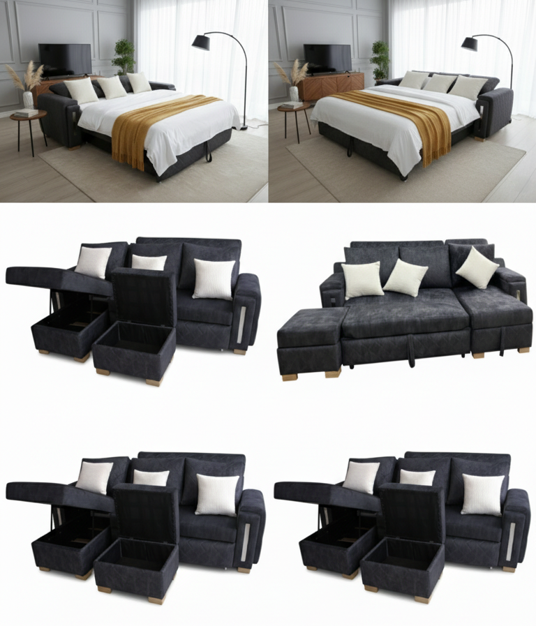 Sala Multifuncional | Versatilidad Moderna para la Vida Diaria