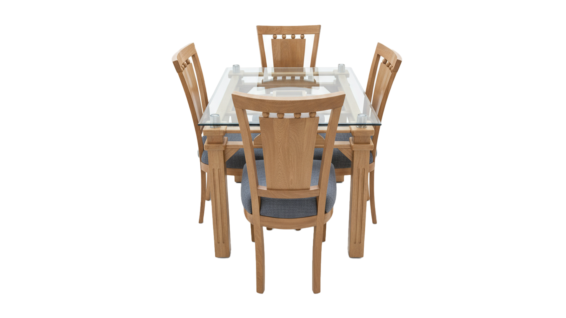 Comedor Base Billar 4 puestos | Lujo y Elegancia