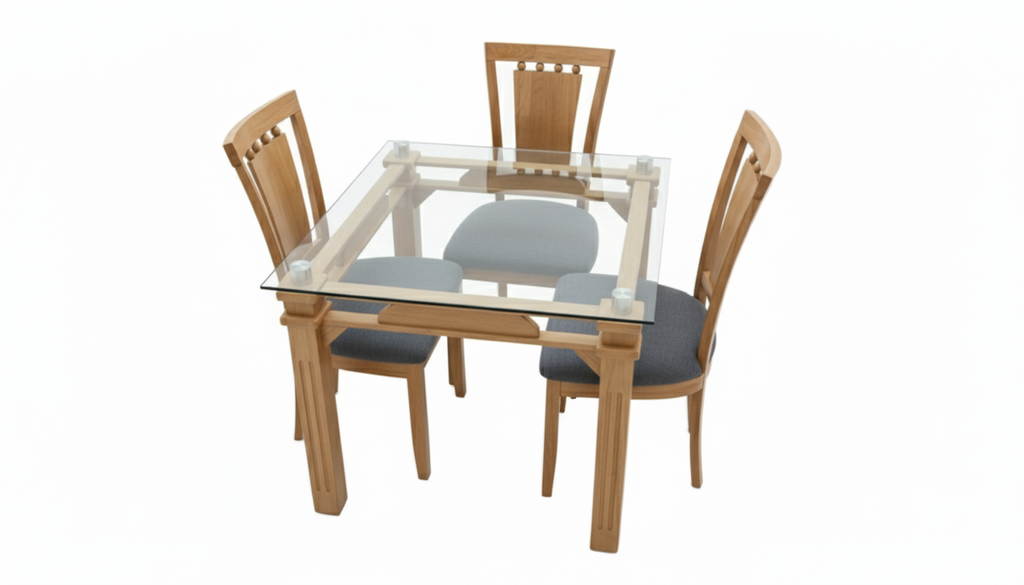 Comedor Base Billar 4 puestos | Lujo y Elegancia