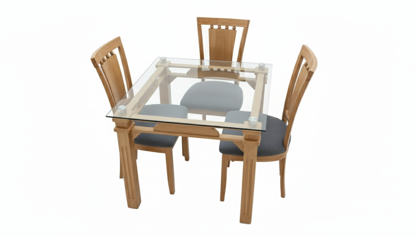 Comedor Base Billar 4 puestos | Lujo y Elegancia